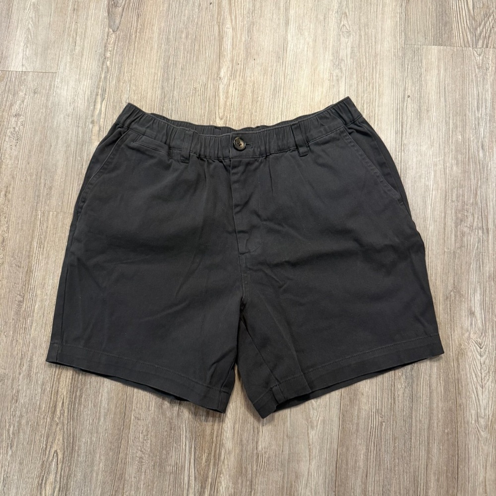 Cove Mens 28 Dark Gray 5" Chino Shorts